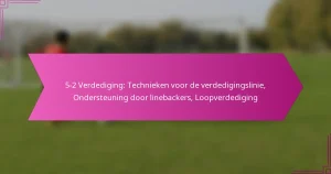 5-2 Verdediging: Technieken voor de verdedigingslinie, Ondersteuning door linebackers, Loopverdediging